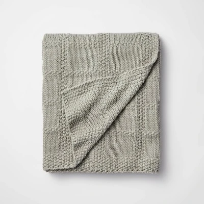 Grid Knit Throw Blanket - Threshold™ Designed With Studio McGee - Image 7