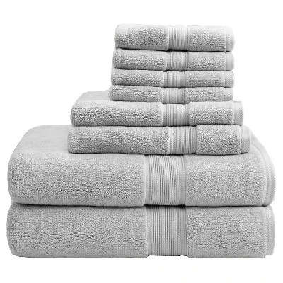 8pc Cotton Bath Towel Set - Image 9