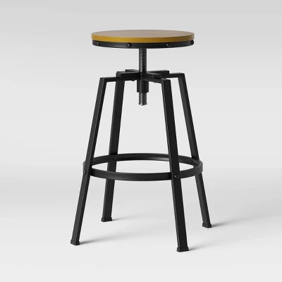 Lewiston Adjustable Swivel Barstool - Threshold - Image 6