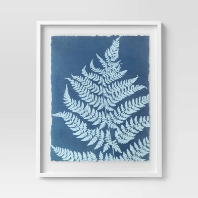 (Set Of 2) 16" X 20" Float Mount Plant Print Framed Wall Poster Set White - Threshold™ - Image 3