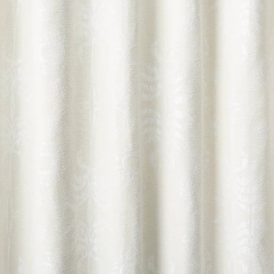 1pc Blackout Palm Frond Chenille Jacquard Window Curtain Panel - Opalhouse™ Designed With Jungalow™ - Image 3