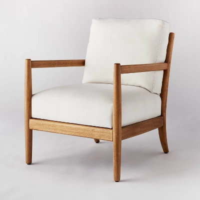 Park Valley Ladder Back Wood Arm Accent Chair - Threshold™ Designed With Studio McGee - Image 7