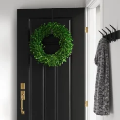 21.25" Preserved Boxwood Wreath - Thresholdâ„¢