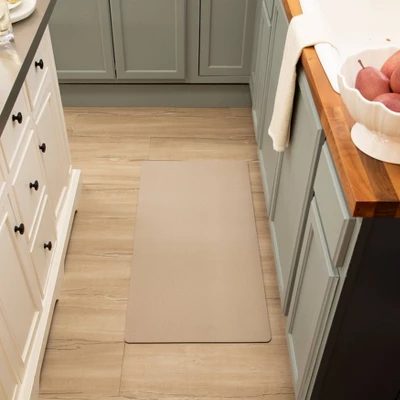 20" X 40" Low Profile Charmed Manor Patterned Polyurethane Kitchen Mat With Foam Rubber Backing - Threshold™ - Image 4