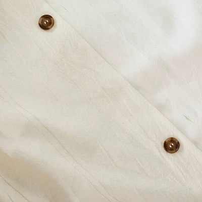 Fine Stripe Duvet & Sham Set Twilight Taupe/Sour Cream - Hearth & Hand™ With Magnolia - Image 4