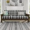 Jovie Gingham Rustic Sofa - HOMES: Inside + Out