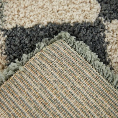 Sydney Rainbow Checkered Shag Kids' Rug - Balta Rugs