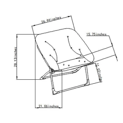 Folding Dish Kids’ Chair - Pillowfort™ - Image 4