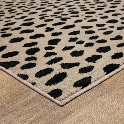 Daffodil Leopard Print Woven Rug - Threshold™