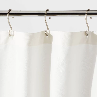 Leopard Glam Shower Curtain Ombre Gray - Threshold™ - Image 2