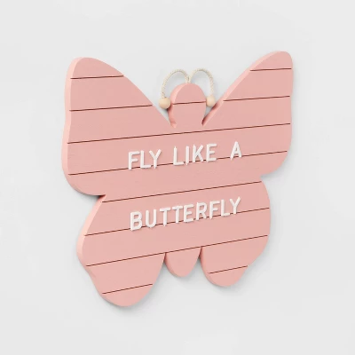 Butterfly Kids' Letterboard - Pillowfort™