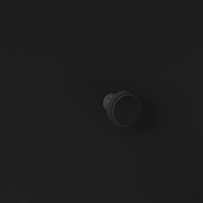 Windham Wood Top Kitchen Cart - Black - Threshold™ - Image 5