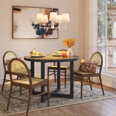 Plush Persian Style Area Rug Cream - Threshold™ - Image 2