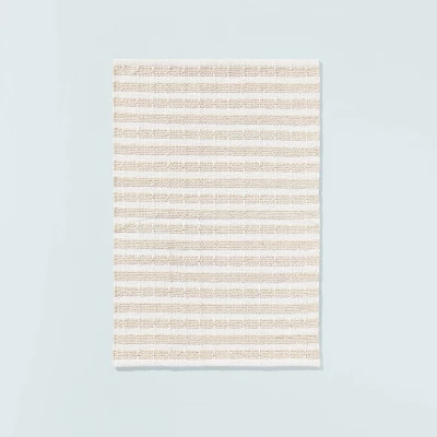 Break Stripe Handmade Area Rug Taupe/Cream - Hearth & Hand™ With Magnolia - Image 5