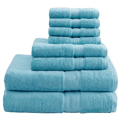 8pc Cotton Bath Towel Set - Image 11