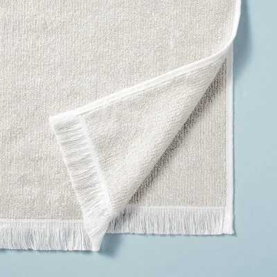 Microstripe Terry Cotton Bath Linens Taupe - Hearth & Hand™ With Magnolia - Image 3