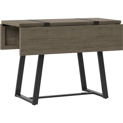 Brimfield Metal Base Extendable Dining Table Brown - Threshold™ - Image 3