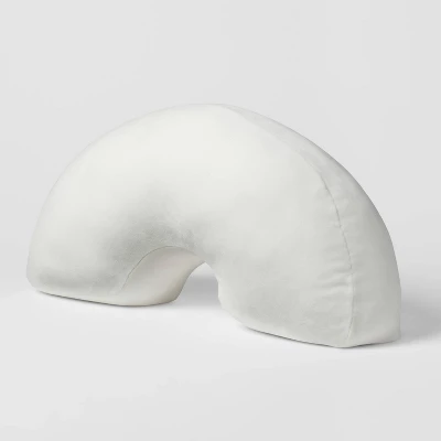 Rainbow Weighted Plush Kids' Throw Pillow White/Blush - Pillowfort™ - Image 2