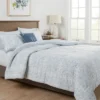 7pc Medallion Comforter Bedding Set With Sheets Blue - Threshold™