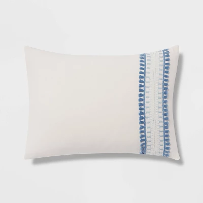 12pc Embroidered Fringe Stripe With Tassels Comforter & Sheet Bedding Set - Threshold™ - Image 7