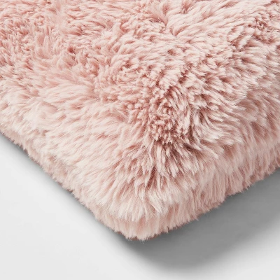 Faux Fur Throw Pillow - Threshold™ - Image 3